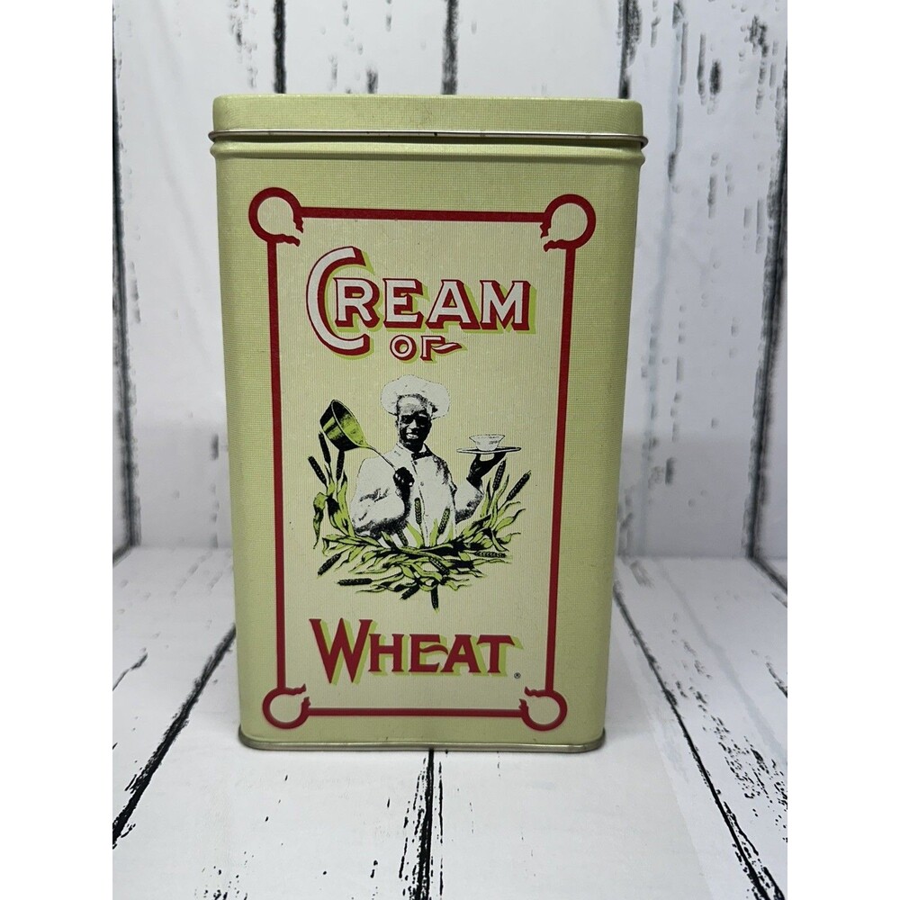 Vintage Cream Of Wheat Commemorative Tin Replica of 1924 Package Bristol Ware